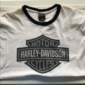 FINAL PRICE S/S Ringer Harley Davidson Tee - Ohio Valley